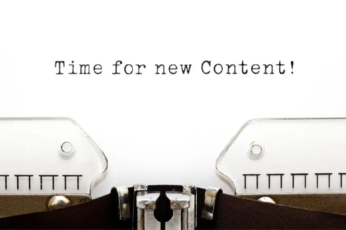 Adding new content is a great way to give your content a fresh chance in search.