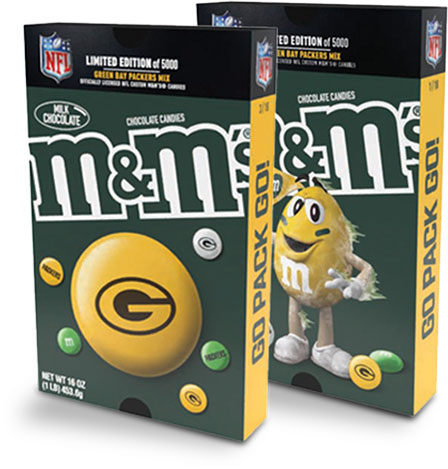 M&M boxes