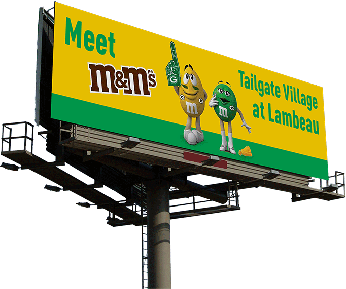 M&Ms Billboard