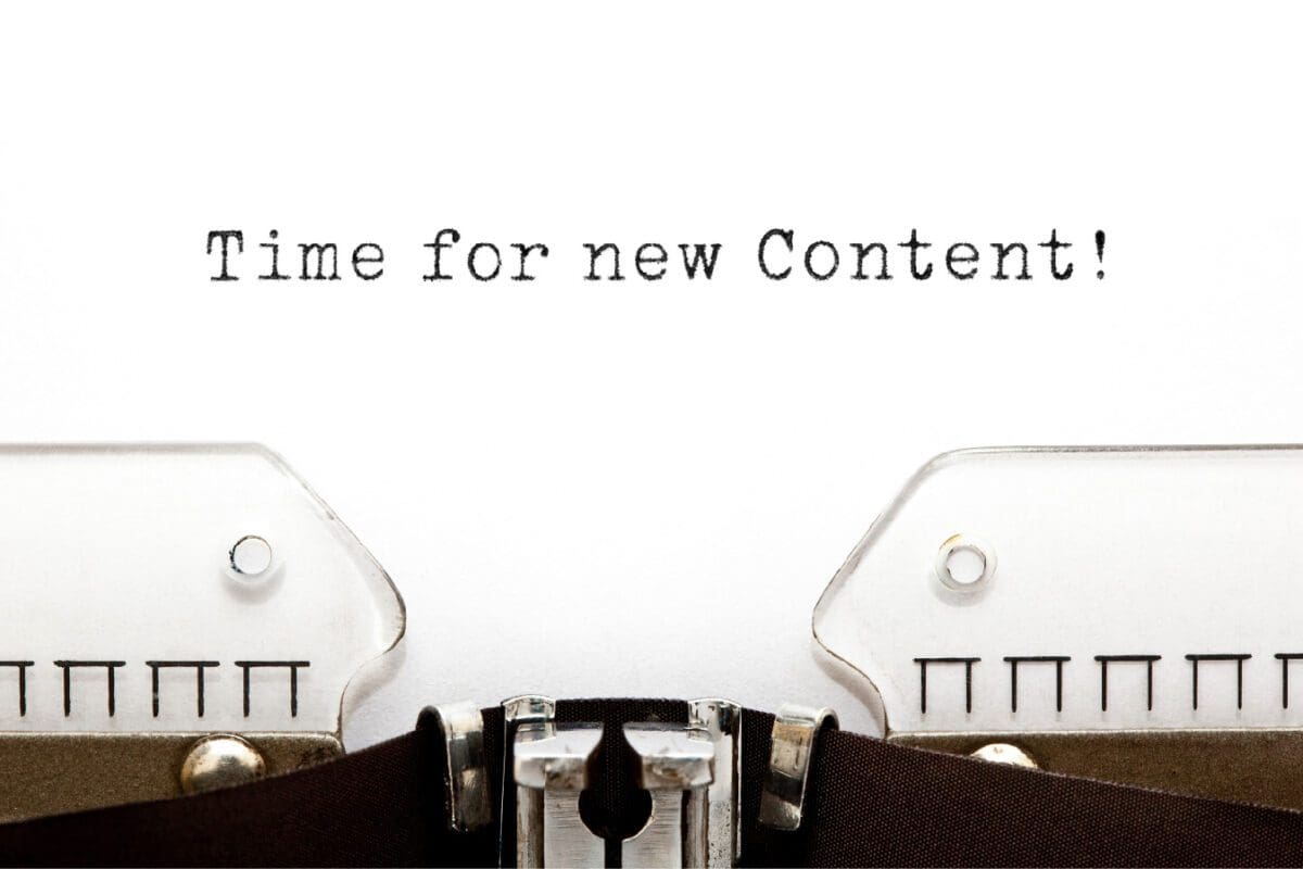 Adding new content is a great way to give your content a fresh chance in search. 